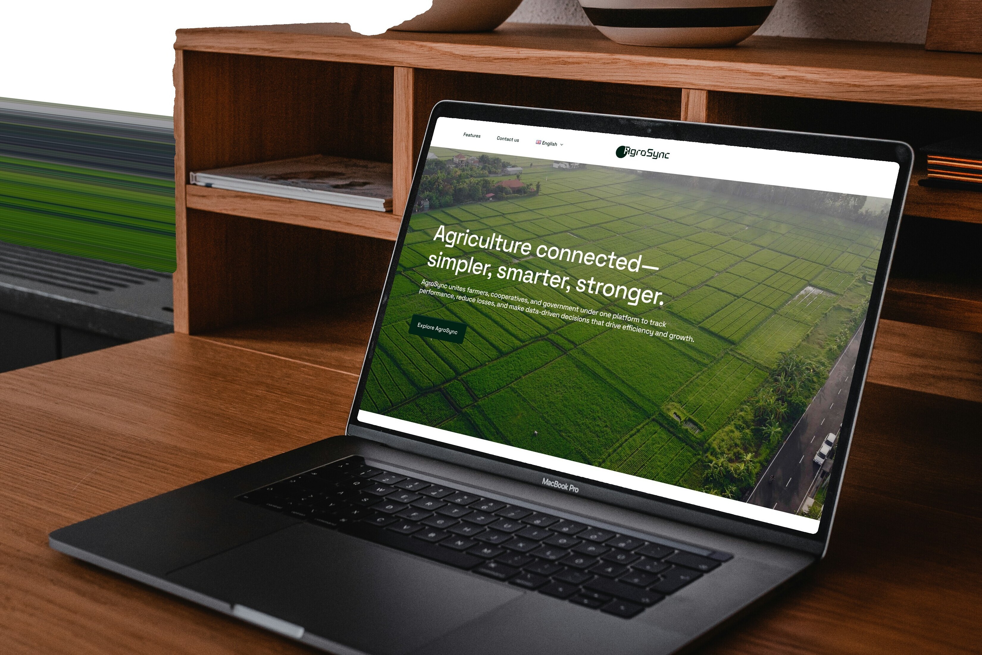 AgroSync farm-management platform for connected agriculture